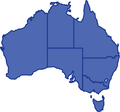 ACT — Australia state map