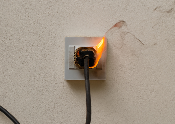RCD safety switch in a switchboard